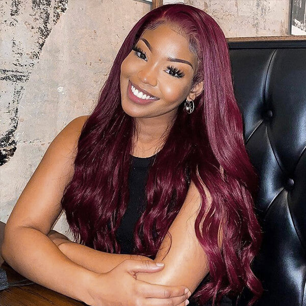 Body Wave 13×4 Colorful Human Hair Lace Wig