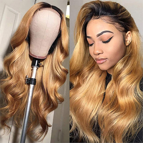 Loose Wave 13×6 Colorful T4/27 Customized Lace Wig