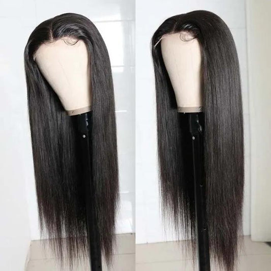 Straight Hair HD 4x4 Lace Closure Unit Wig 180% Density Hair Wig