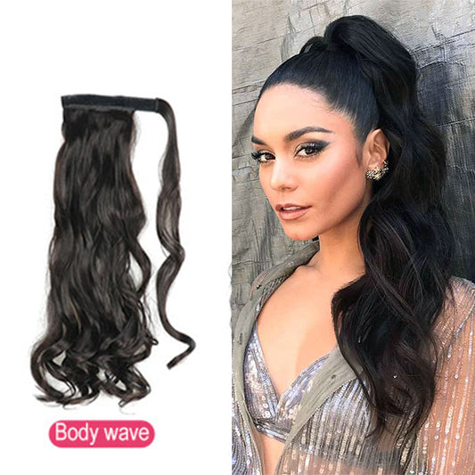 10A Ponytail Body Wave Hair Weave Easy Install